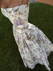 Lady Catherine High Waist Pleated Long Dress