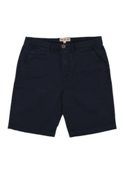 Classic blue cotton Bermuda shorts