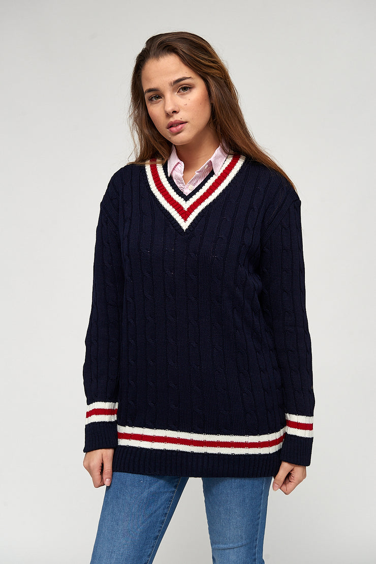 Mss. Cricket Sweater navy