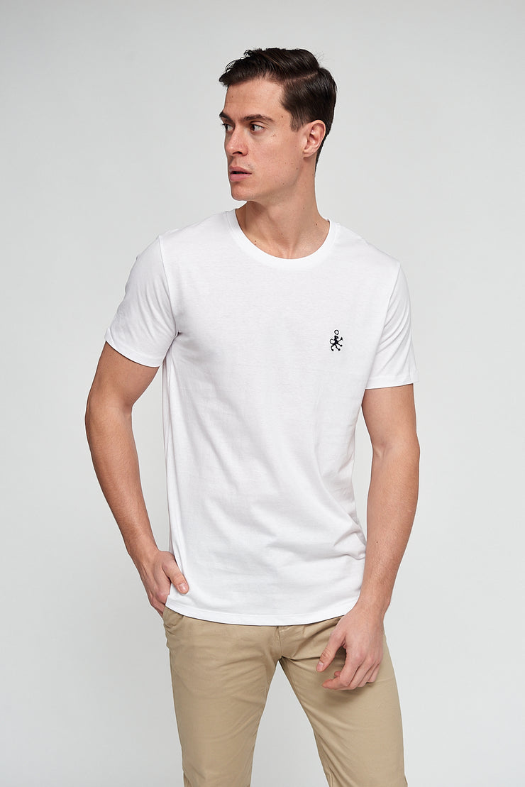Byron Tshirt White/Eclipse